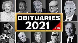 Notable Figures We Lost In AUGUST 2021 | Celebrity Deaths & Obituaries