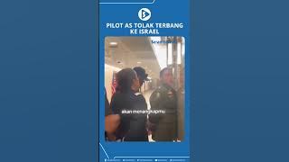Pilot AS Tolak Terbang ke Israel