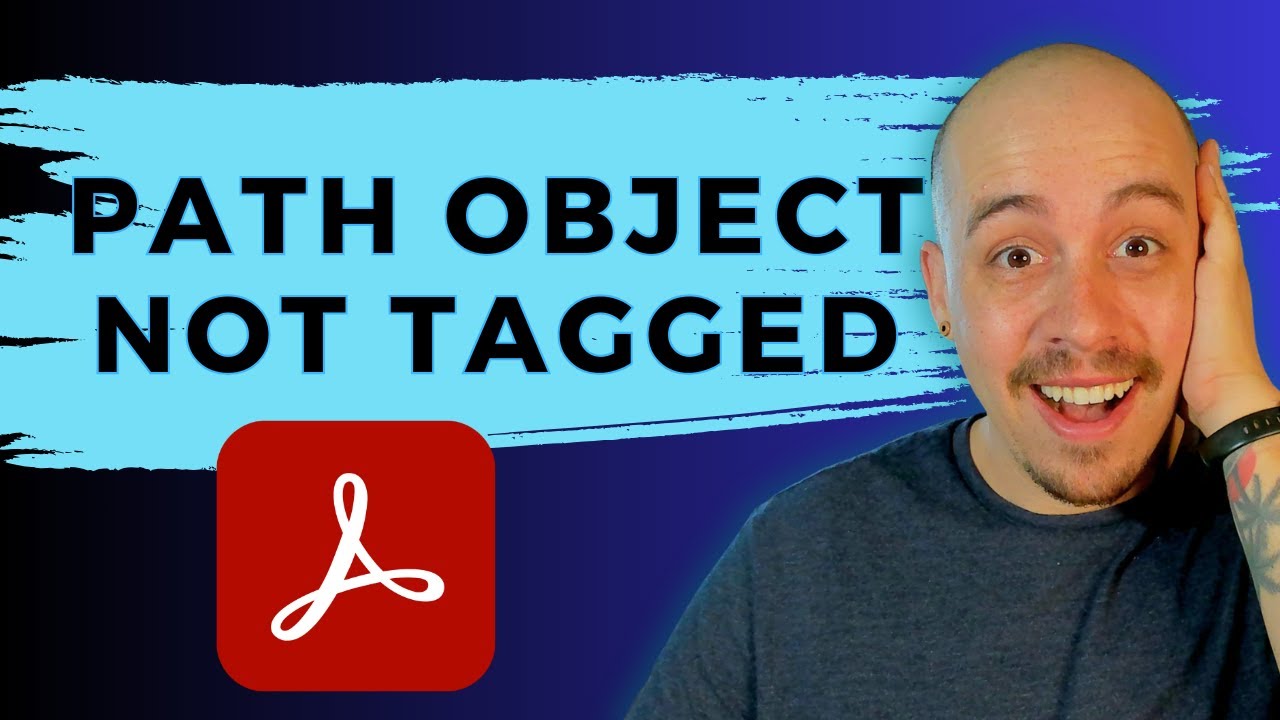 Path object not tagged | WCAG 2.1 AA | PAC 2024 | Adobe Acrobat Pro DC