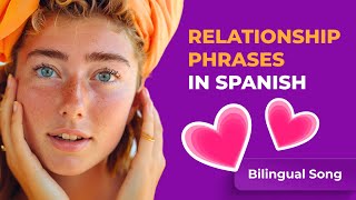 Learn Spanish with Music! ❤️ Romantic Spanish Phrases (with English Translation) screenshot 3