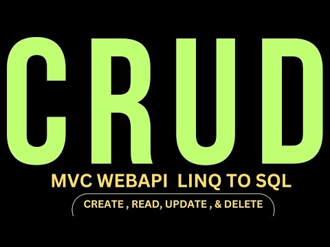 WEB API CRUD in MVC using LINQ to SQL (.dbml)