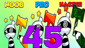 NOOB vs PRO vs HACKER in Draw Hero 3D ❤️ All Levels Gameplay, NEW Games iOS, Android