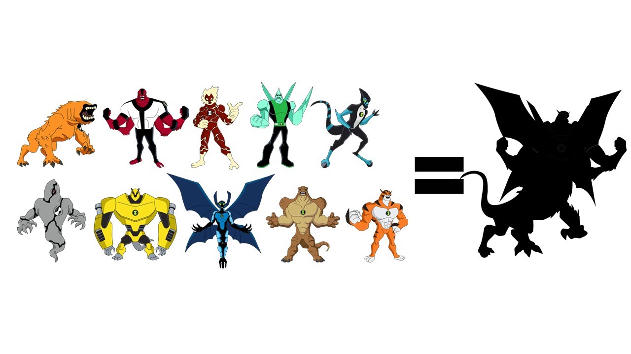 ben10 как объединить фан-арт #20