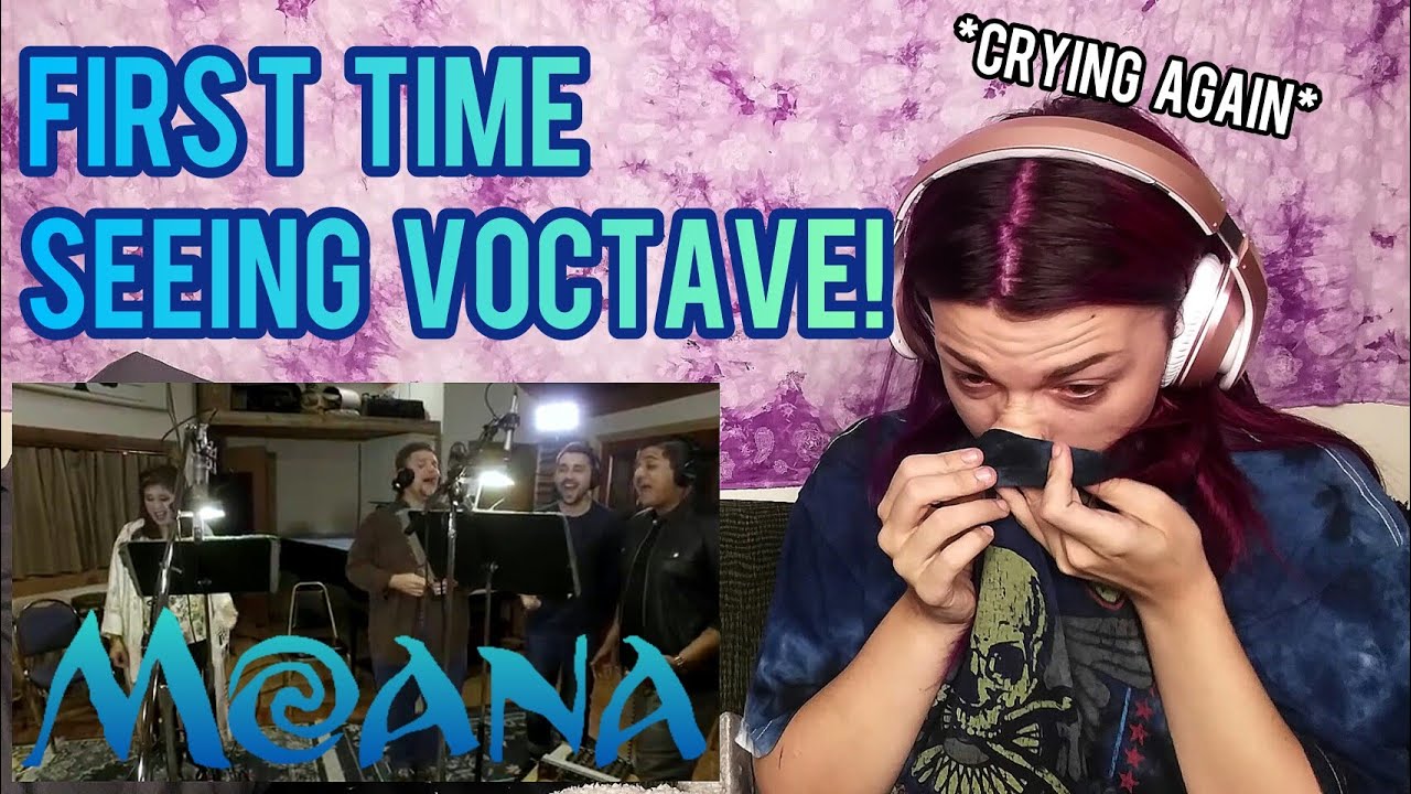 REACTION | VOCTAVE "HOW FAR I'LL GO" FROM MOANA