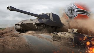 «Натиск»: сезон Нефритового пегаса.ПТ Германии Jagdpanzer Е 100.Чувствуем себя уверенно.6100+DMG.