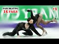 15 Pairs Skating Fails #1