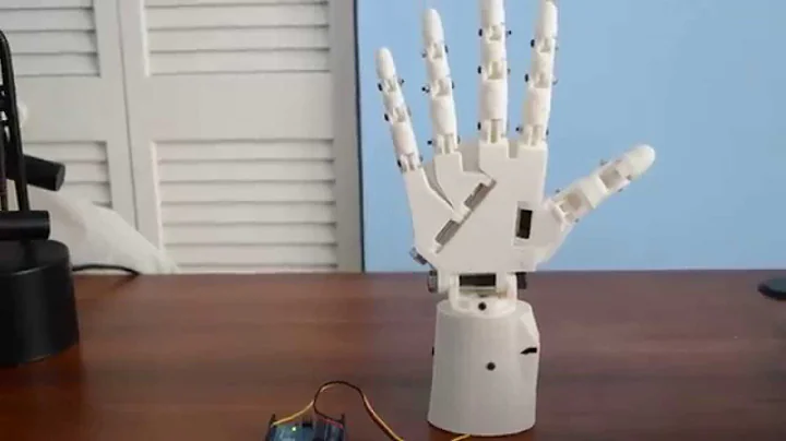 InMoov Rotating Wrist 3D Printed Robotic Arm