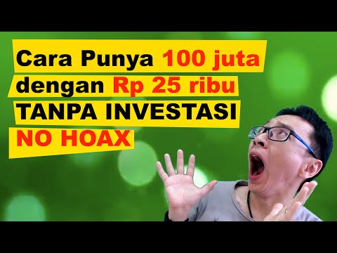 Video: Cara Menghasilkan Uang Dengan Cepat Dan Tanpa Investasi