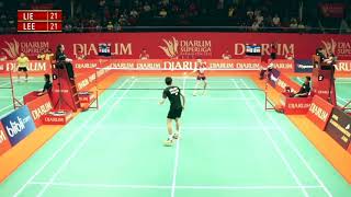 Liew Daren Amazing Backhand Skill Against Lee Chong Wei