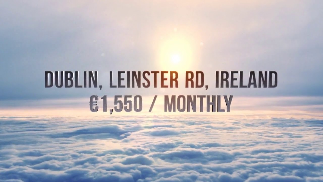 Apartment to rent in Dublin, Leinster Rd, €1,550 / monthly YouTube