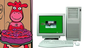 Orange Moo-Cow Mama Hates Windows Startup and Shutdown in Luig Group Effect