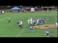 Western New England's Obi Etuka makes leaping INT