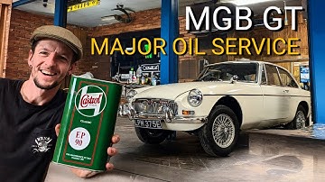 MGB GT FULL OIL CHANGE HOW TO! | Engine, Gearbox, Diff & MORE!