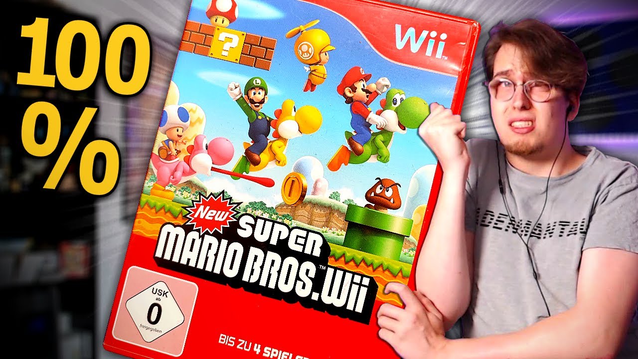 Jonny scheitert an New Super Mario Bros. Wii