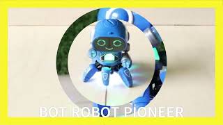 6 Leg Octopus Styled Bot Robot Pioneer With Colorful 3D Lights & Music All Direction Movement Robot screenshot 4