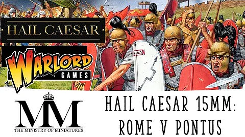 Hail Caesar 2nd Edition: Rome vs Pontus, Mithridatic War, #warlordgames #hailCaesar