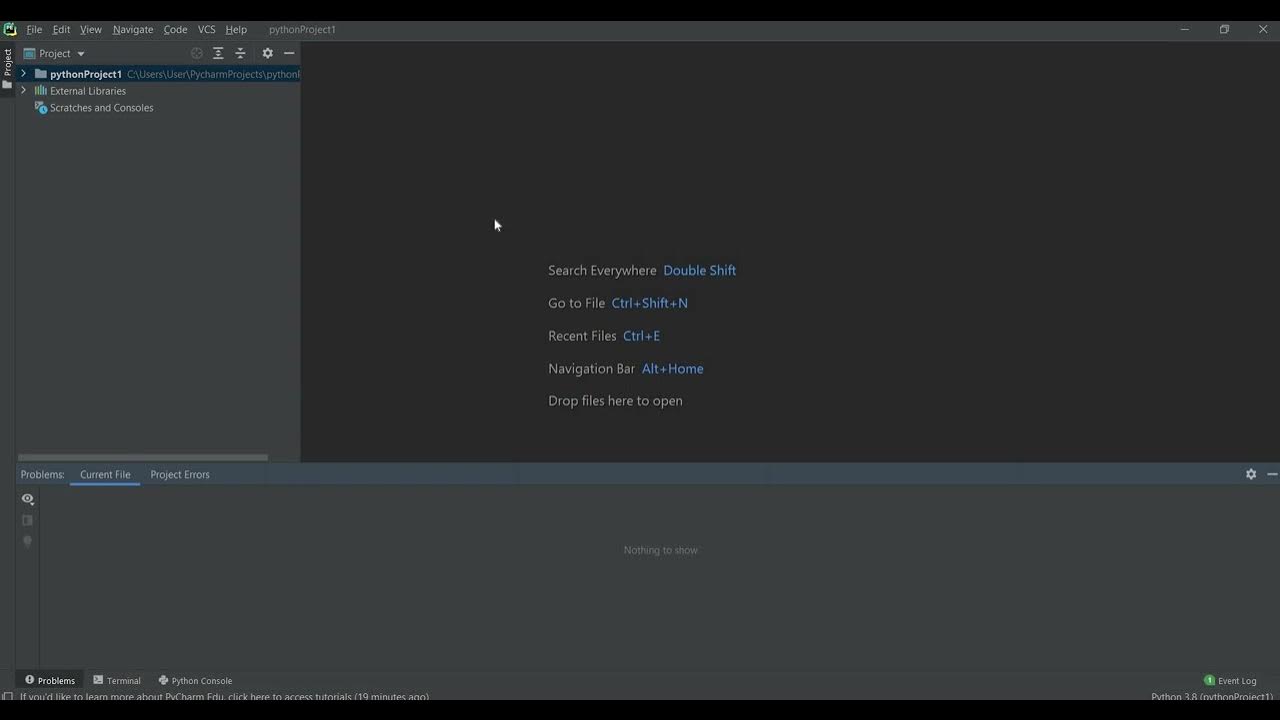 Pycharm tutorial youtube