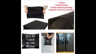 Jual Satuan Plastik Packing Ekonomis 25x35 cm