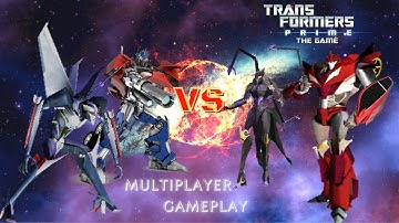 Transformers Prime The Game Wii U Multiplayer (Brawl Tournament) Part 222