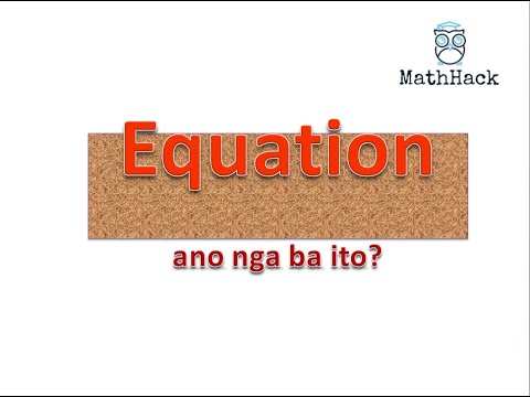 Video: Ano Ang Ugat Ng Isang Equation