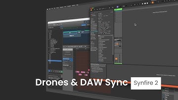 Drones & DAW Synchronization