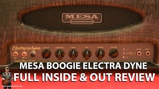 Mesa Boogie Electra Dyne What S This Amp Like A Closeup Inside And Out Review Tony Mckenzie Youtube
