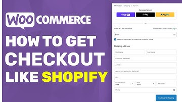 How to make a Woocommerce checkout like Shopify - EASY! (2022)