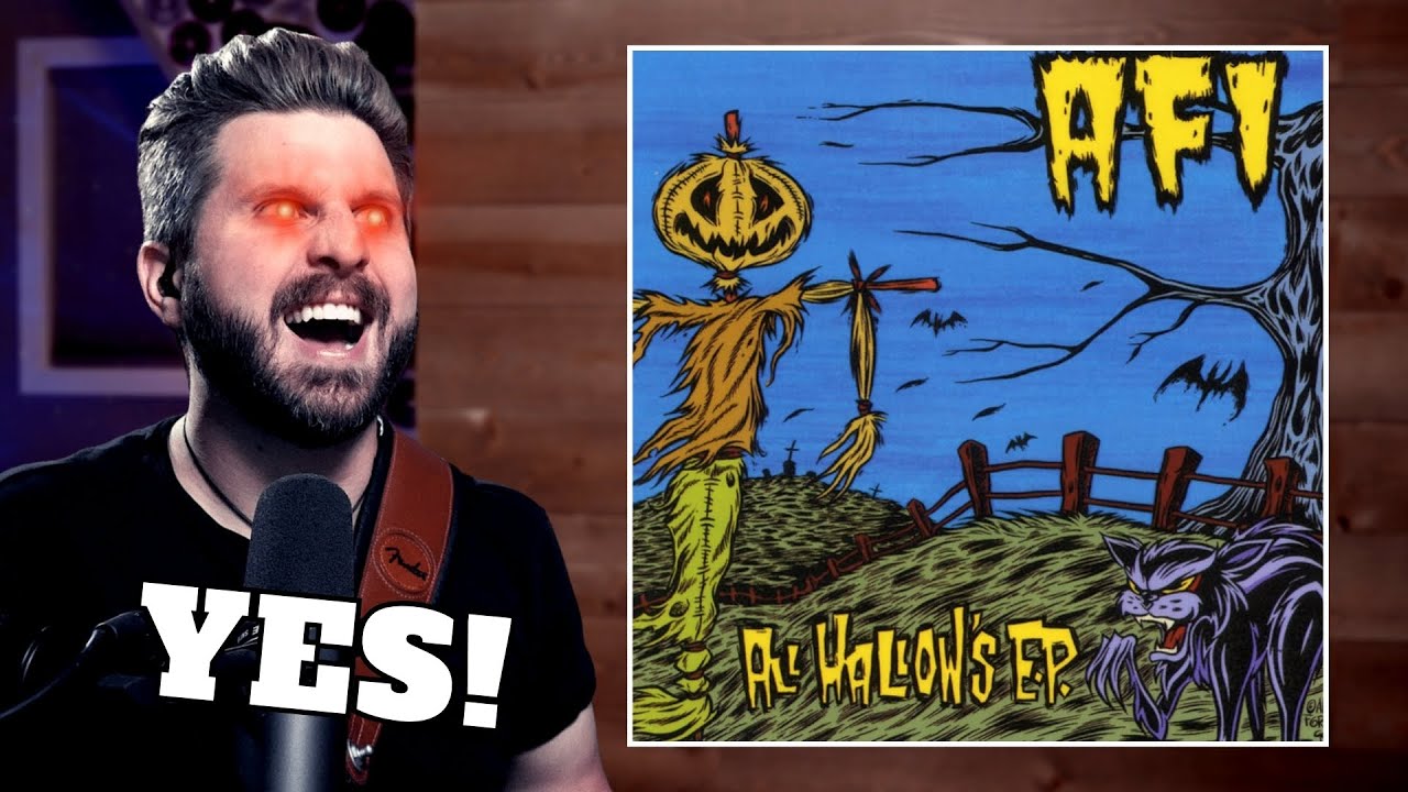 Bass Teacher REACTS to AFI - "All Hallows" (Full EP)