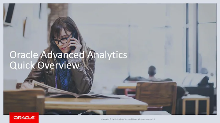 Oracle's Machine Learning & Advanced Analytics 12.2 & Oracle Data Miner 4.2 New Features