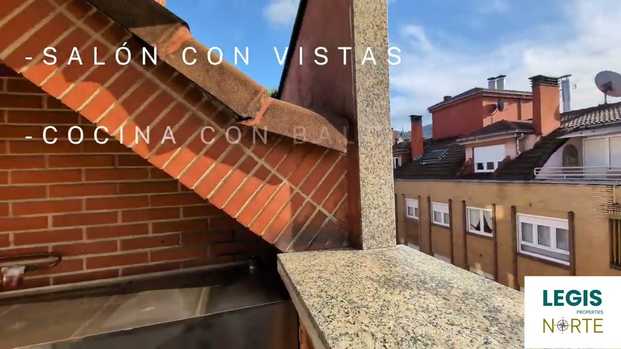 PISO AMUEBLADO EN ÚLTIMA PLANTA CON COCHERA - SAMA DE LANGREO, ASTURIAS. - ZONA CÉNTRICA