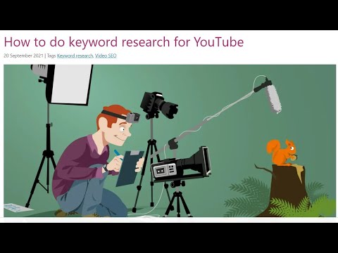 5 steps | How to do keyword research for YouTube