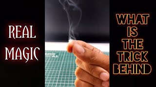 Smoking Fingers🤏 Magic🪄😍 || How  To Make It || How It Works || #Shorts #Youtubeshorts #Cyclelight