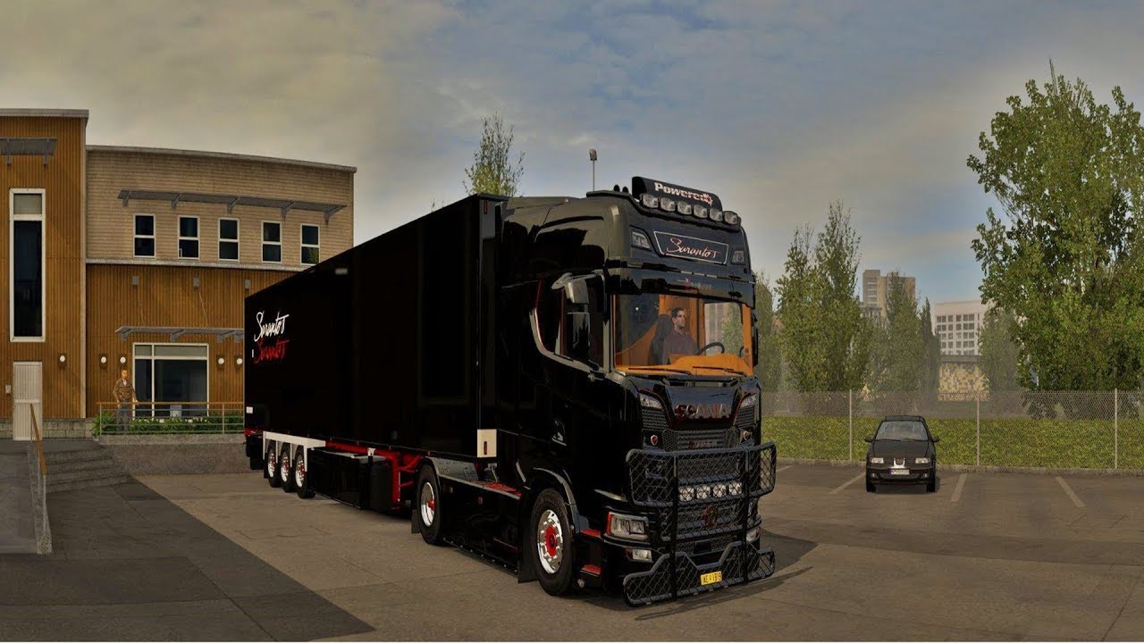 EURO TRUCK SIMULATOR 2 - SCANIA S SARANTOS (Romania Map) pc remote