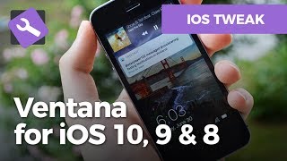 This tweak brings a Windows 10-inspired lockscreen to jailbroken iOS screenshot 4