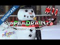 Mondrian Maker Speedpaint #11 - Holiday 4 - Snowman