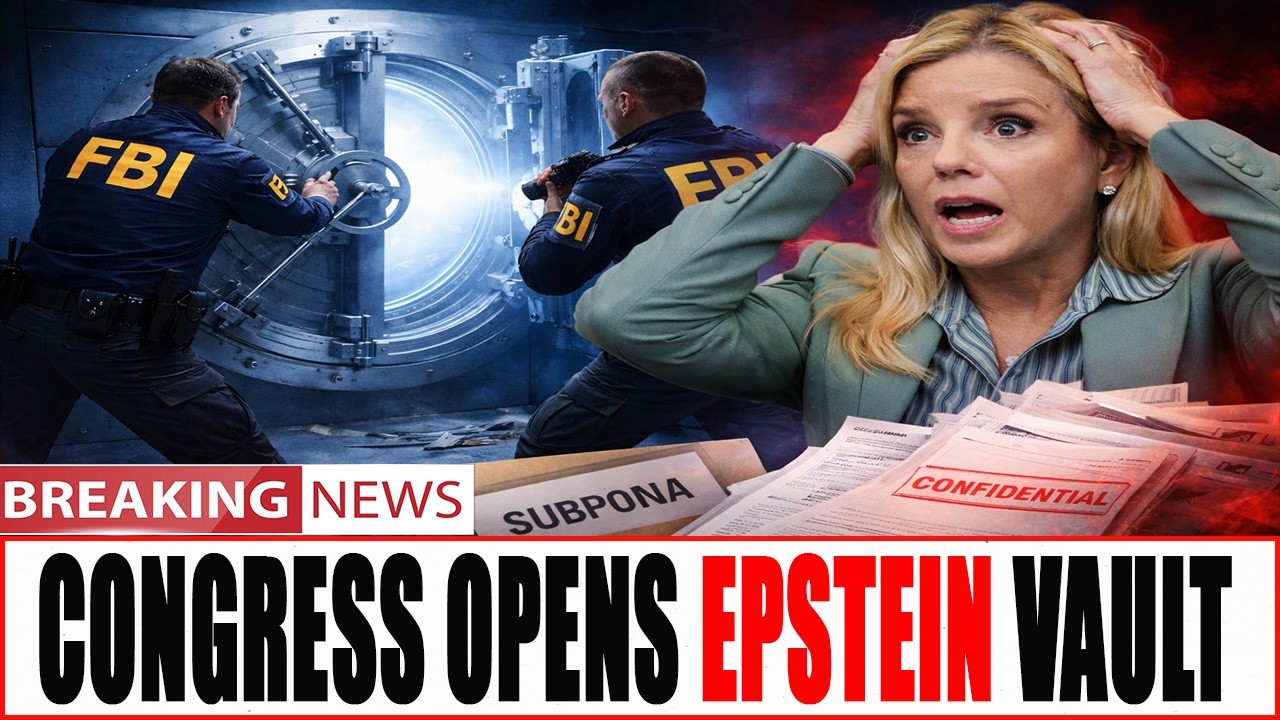 BREAKING : Bondi SUBPOENAED as Congress Forces Epstein Vault Open