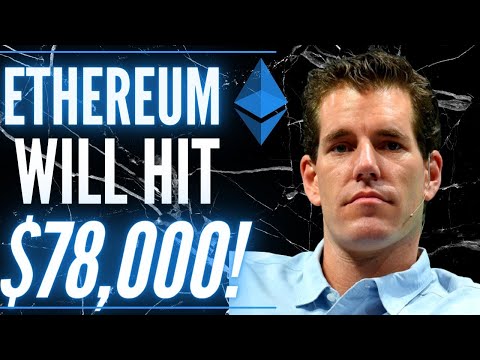 Winklevoss Ethereum Price Prediction | ETH Will Hit $78,000 No Matter What!!