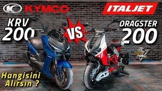 İTALYAN MI TAİWAN'LI MI ? KRV 200 VS DRAGSTER 200 / HANGİSİ DAHA MARİFETLİ ?