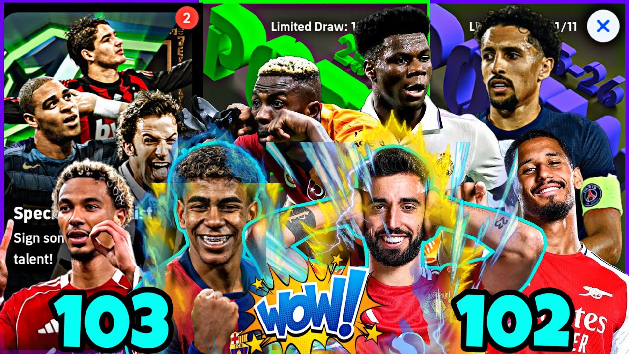 🆕UPDATE🎉 SUMPAH PALING GEMPAK💥 GILERR‼️🙏😍🤩😱🔥🔥🔥DRAW POTW LAMINE YAMAL1️⃣0️⃣3️⃣😈✨ ft. BRUNO1️⃣0️⃣2️⃣🥵🪄