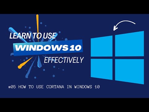 Learn how to use Cortana in windows 10 | Windows 10 #05 | Free Personal Assitant in windows 10?