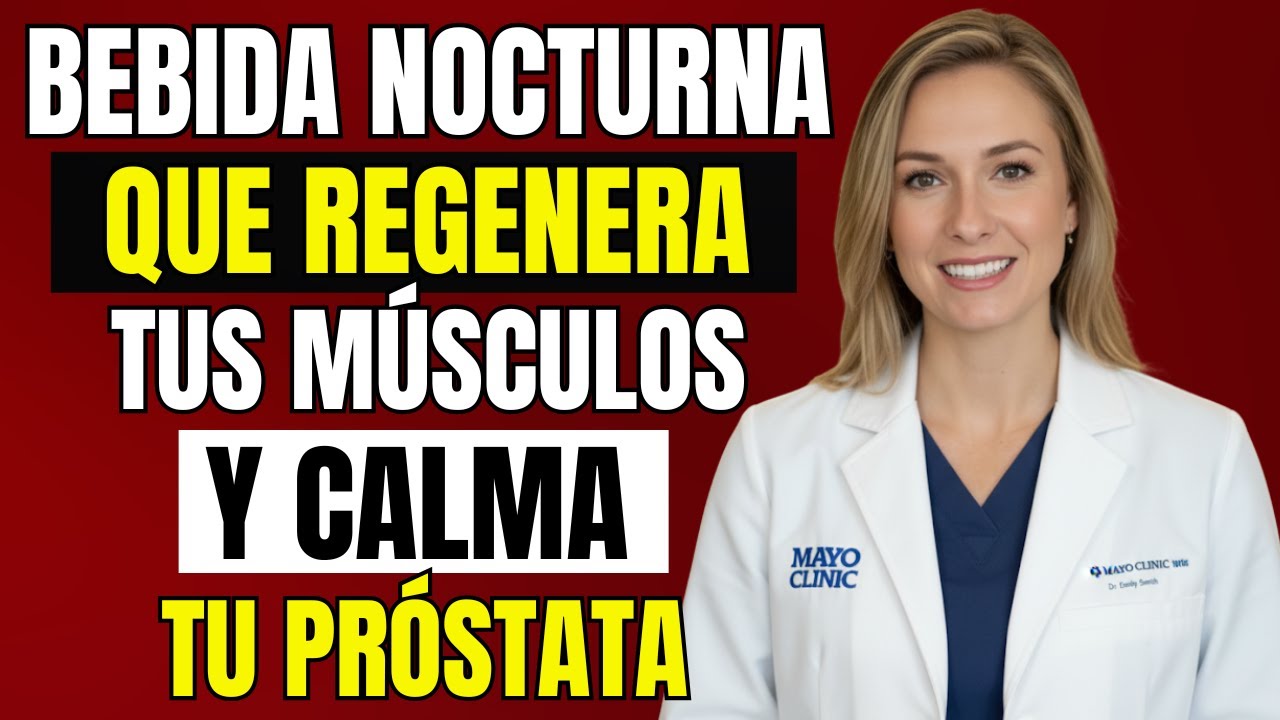 La Bebida Cálida que Regenera tus Músculos y Protege tu Próstata Mientras Duermes