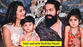 KGF Actress Rocking Star Yash and wife Radhika Pandit ????❤️❤️With family