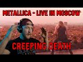 REACTION - Metallica - 'Creeping Death' - Live in Moscow