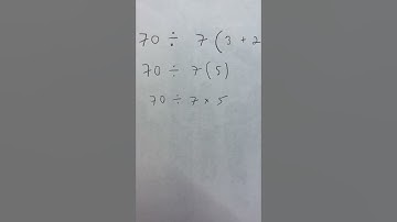 Order of operation #mathematics #mentalmath #satmathhacks