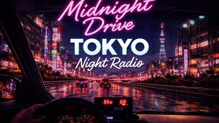Midnight Drive | Late Night Radio · Vol.10 🌙 Neon Rain Night Drive (80s Synthpop)