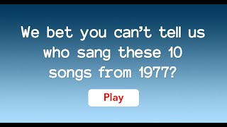 1977 Song Quiz