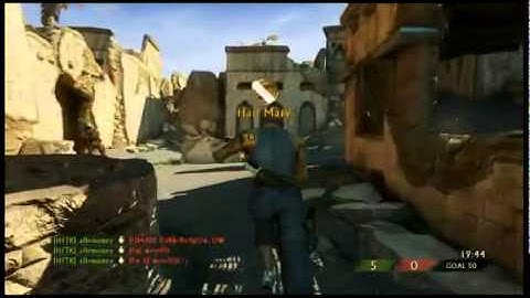 Uncharted 3 MP - 1 Grenade 5 Deaths