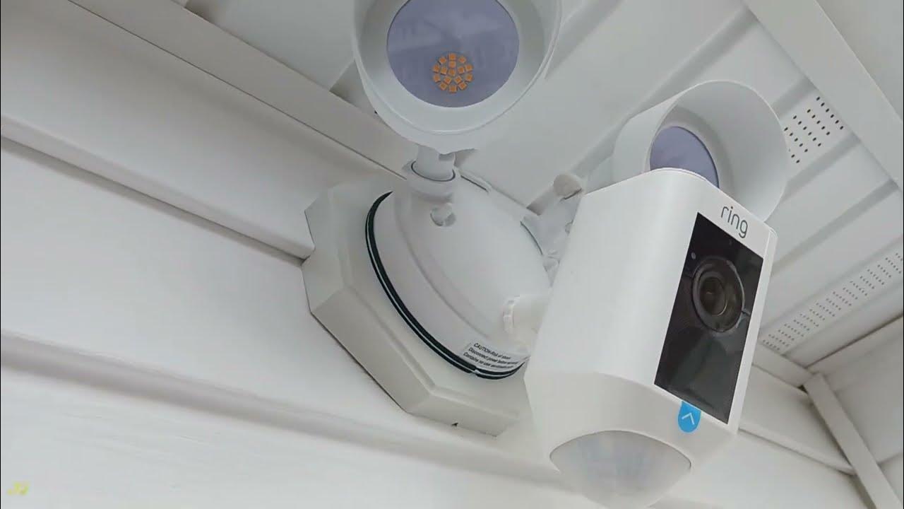 Ring floodlight camera installation YouTube