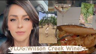 VLOG: SPEND THE DAY WITH ME AT WILSON CREEK WINERY | DAY DATE