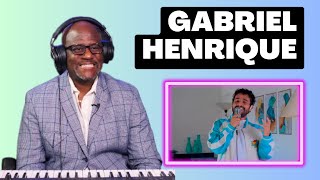 Vocal Coach reacts to Gabriel Henrique singing a Minnie Ripperton Cover